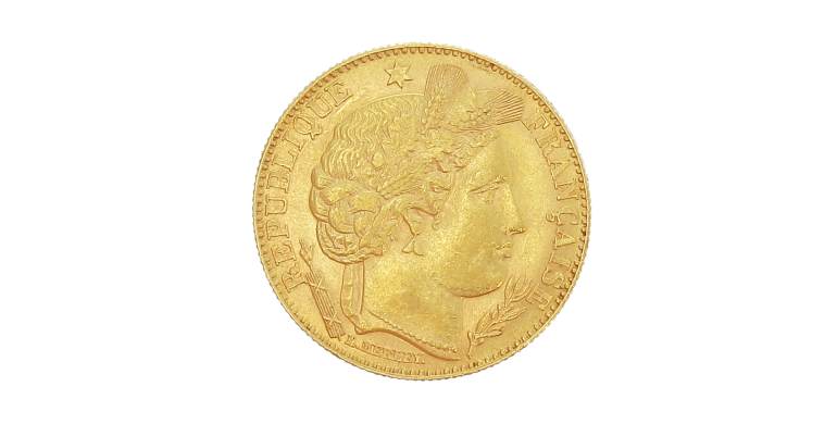 Monnaie, France, 10 Francs, Cérès, Or, 1895, Paris (A), P14805