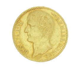 Monnaie, France, 40 Francs, Bonaparte 1er consul, Or, An XI, Paris (A), P14731