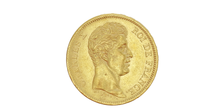 Monnaie, France, 40 Francs, Charles X, Or, 1824, Paris (A), P14752