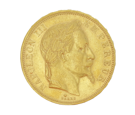 Monnaie, France , 50 Francs, Napoléon III, Or, 1865, Paris (A), P14894