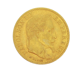 Monnaie, France, 10 Francs, Napoléon III, Or, 1866, Paris (A), P14853