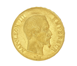 Monnaie, France, 100 Francs, Napoléon III, Or, 1855, Paris (A), P14865