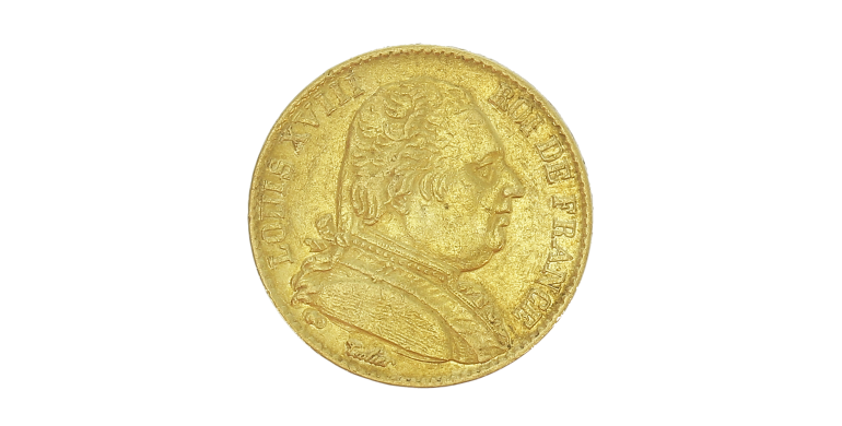 Monnaie, France, 20 Francs, Louis XVIII, Or, 1815, Paris (A),P14924