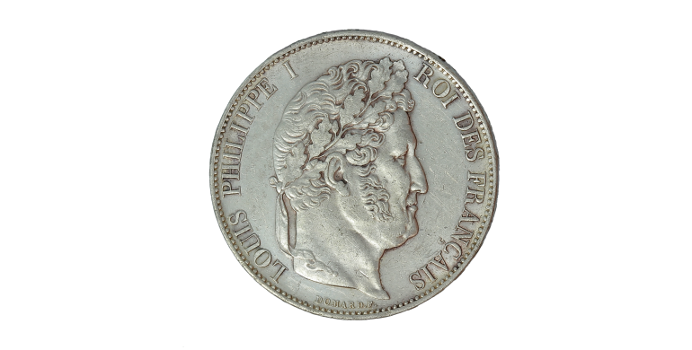 Monnaie, France, 5 Francs, Louis Philippe Ier, Argent, 1845, Lille (W), P14966