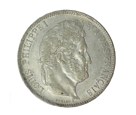 Monnaie, France, 5 Francs, Louis Philippe Ier, Argent, 1833, Bayonne (L), P14970