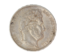 Monnaie, France, 5 Francs, Louis Philippe Ier, Argent, 1846, Paris (A), P15000