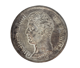 Monnaie, France, 5 Francs, Charles X, Argent, 1825, Paris (A), P14941