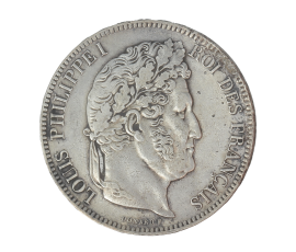 Monnaie, France, 5 Francs, Louis Philippe Ier, Argent, 1841, Bordeaux (K), P15003