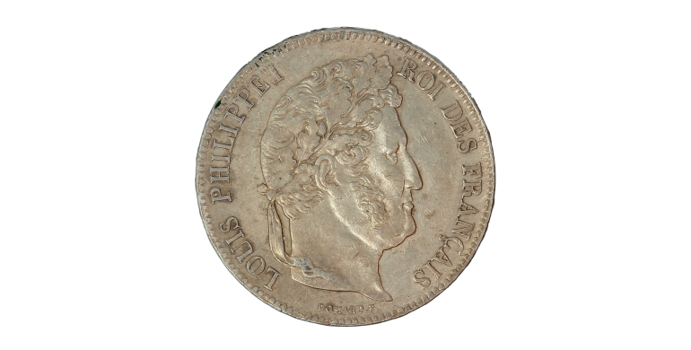 Monnaie, France, 5 Francs, Louis Philippe Ier, Argent, 1839, Lille (W), P15015