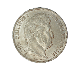 Monnaie, France, 5 Francs, Louis Philippe Ier, Argent, 1841, Rouen (B), P15034