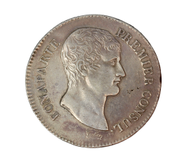 Monnaie, France, 5 Francs, Bonaparte Ier consul, Argent, An 12, Paris (A), P15088