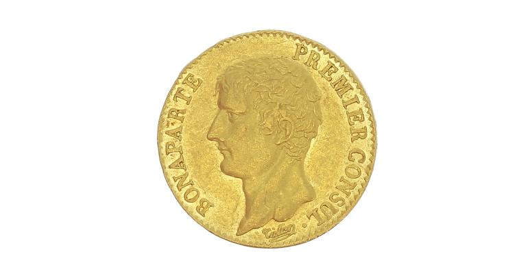 Monnaie, France, 20 Francs, Bonaparte Ier consul, Or, An 12, Paris (A), P15111
