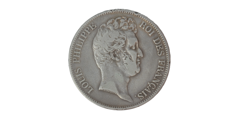 Monnaie, France, 5 Francs, Louis Philippe Ier, Argent, 1830, Lille (W), P15122