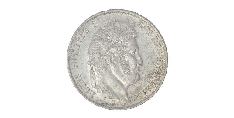 Monnaie, France, 5 Francs, Louis Philippe Ier, Argent, 1844, Lille (W), P15128