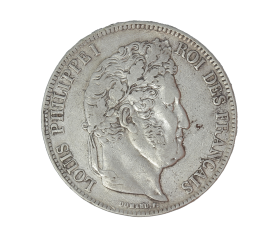 Monnaie, France, 5 Francs, Louis Philippe Ier, Argent, 1839, Lyon (D), P15146