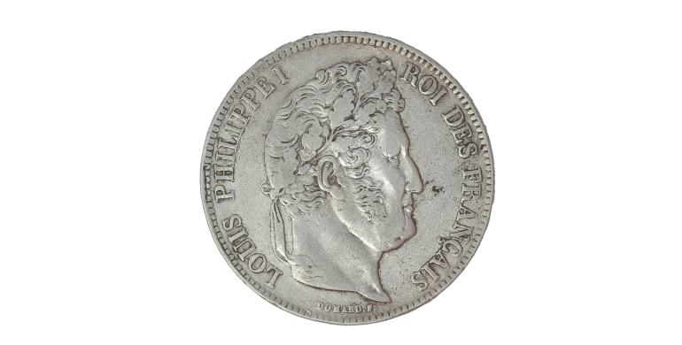 Monnaie, France, 5 Francs, Louis Philippe Ier, Argent, 1839, Lyon (D), P15146