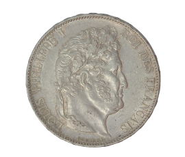 Monnaie, France, 5 Francs, Louis Philippe Ier, Argent, 1848, Paris (A), P15155