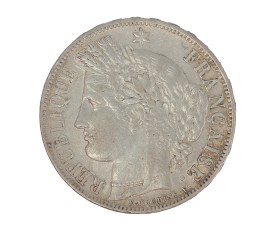 Monnaie, France, 5 Francs, Cérès, IIème République, Argent, 1851, Paris (A), P15181