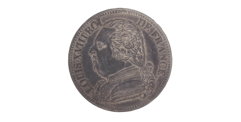 Monnaie, France, 5 Francs, Louis XVIII, Argent, 1814, Paris (A), P15184