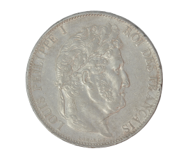 Monnaie, France, 5 Francs, Louis Philippe Ier, Argent, 1845, Lille (W), P15217