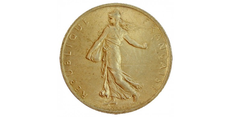 Monnaie, France , 2 francs Semeuse, IIIème République, Argent, 1914, Castelsarrasin ( C ), P11356