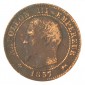 2 centimes, Napoléon III, Bronze, 1857, Lyon (D), P10368