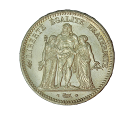 Monnaie, France, 5 Francs, IIème République, Argent, 1848, Paris (A), P14962