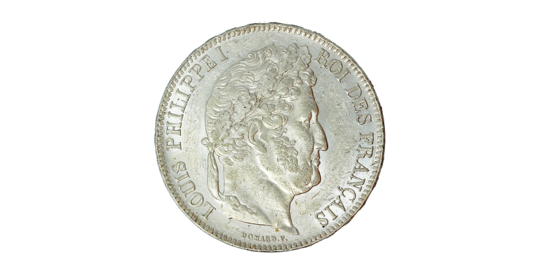 Monnaie, France, 5 Francs, Louis Philippe Ier, Argent, 1842, Rouen (B), P14982