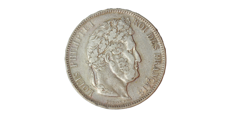 Monnaie, France, 5 Francs, Louis Philippe Ier, Argent, 1841, Lille (W), P14991