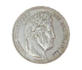 Monnaie, France, 5 Francs, Louis Philippe Ier, Argent, 1843, Rouen (B), P15006