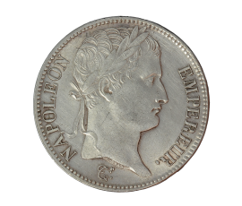 Monnaie, France, 5 Francs, Napoléon Ier, Argent, 1809, Rouen (B), P15060