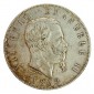 Monnaie, Italie , 5 lire, Victor Emmanuel II, Argent, 1869, Milan (M), P11364