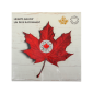 Monnaie, Canada, 5 Dollars BE "Un pays rayonnant - feuille érable rouge", Argent, 2018, P15424