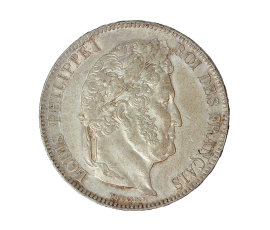 Monnaie, France, 5 Francs, Louis Philippe Ier, Argent, 1838, Lille (W), P15133