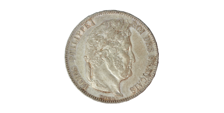 Monnaie, France, 5 Francs, Louis Philippe Ier, Argent, 1838, Lille (W), P15133
