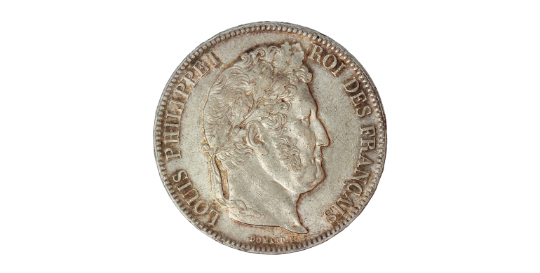 Monnaie, France, 5 Francs, Louis Philippe Ier, Argent, 1838, Lille (W), P150141