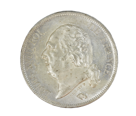 Monnaie, France, 5 Francs, Louis XVIII, Argent, 1822, Lille (W), P15222