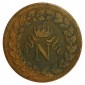 Monnaie, France , Décime au "N" couronné, Napoléon Ier, Bronze, 1814, Strasbourg (BB), P11378
