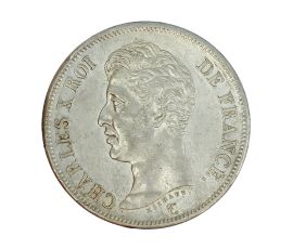 Monnaie, France, 5 Francs, Charles X, Argent, 1826, Paris (A), P15257