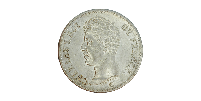 Monnaie, France, 5 Francs, Charles X, Argent, 1826, Paris (A), P15257