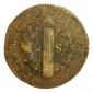 Monnaie, France , 12 deniers type françois, Louis XVI, Métal de cloche, 1792, Lille (W), P11381