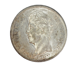 Monnaie, France, 5 Francs, Charles X, Argent, 1828, Lille (W), P15058