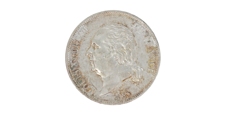 Monnaie, France, 5 Francs, Louis XVIII, Argent, 1822, Paris (A), P15059