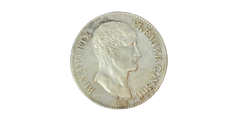 Monnaie, France, 5 Francs, Bonaparte 1er consul, Argent, An XI, Bayonne (L), P15089