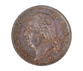 Monnaie, France, 5 Francs, Louis XVIII, Argent, 1824, Lille (W), P15210