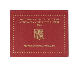 Vatican, 2 euro BU Année dédiée à Saint Paul, 2008, C10551