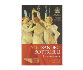 Saint Marin , 2 euro BU Sandro Botticelli, 2010, C10563