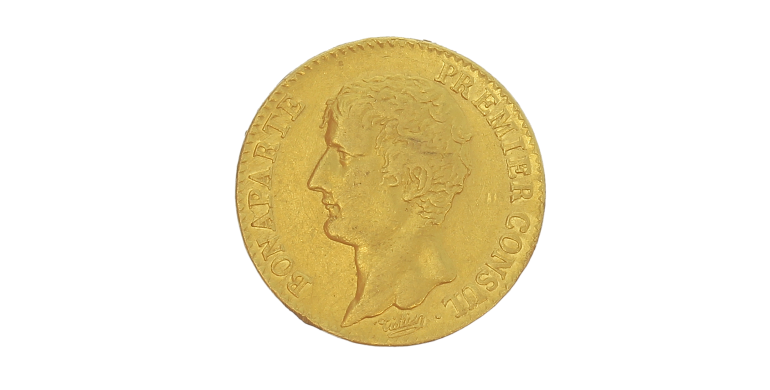 Monnaie, France, 20 Francs, Bonaparte Ier consul, Or, An 12, Paris (A), P15322