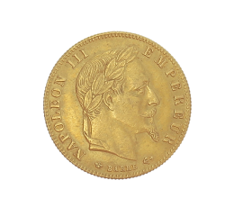 Monnaie, France, 5 Francs, Napoléon III, 1864, Or, Paris (A), P15325