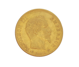 Monnaie, France, 5 Francs, Napoléon III, 1859, Or, Paris (A), P15327